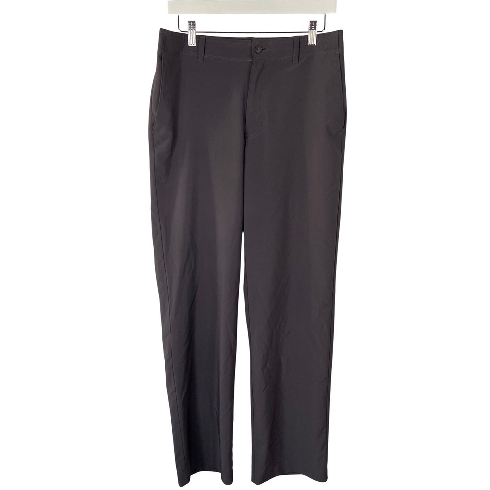 Ben Hogan Men's Performance Golf Pants 32x32 Gray‎ Flat Front Stretch